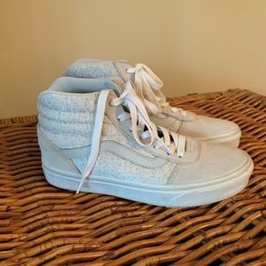 Vans Grey/White High Top Women’s Sneakers Size 6.5